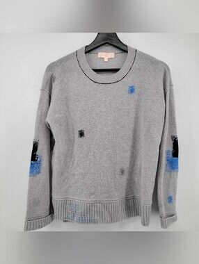 Lisa Todd Oh Darn Crewneck Cashmere Sweater Size Medium